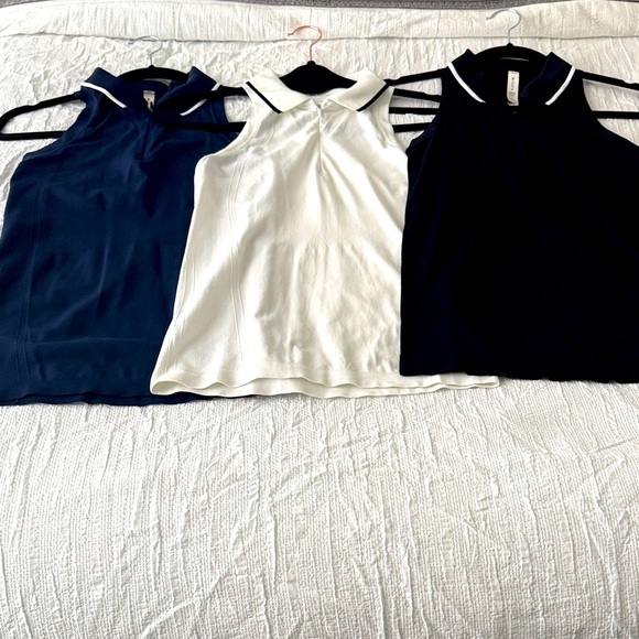 Athleta Tops - Athleta Women’s Golf Tanks (set of 3)